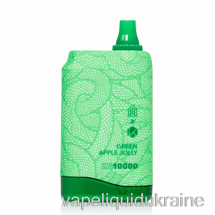 Vape Ukraine Modus x KadoBar KB10000 Disposable Green Apple Jolly